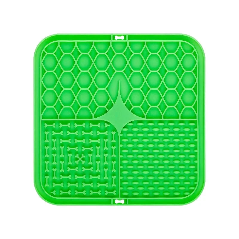 Pet Lick Mat – Silicone Slow Feeder & Bathing Distraction Mat