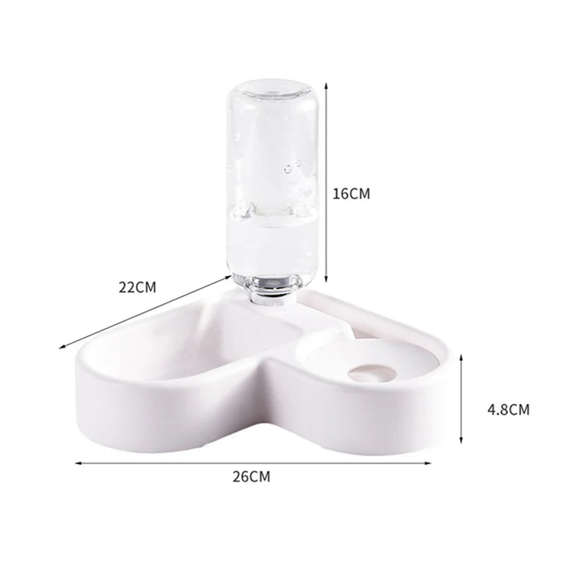 Automatic Pet Water & Food Bowl Dispenser for Cats and Dogs