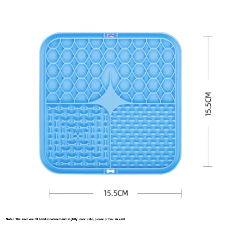 Pet Lick Mat – Silicone Slow Feeder & Bathing Distraction Mat