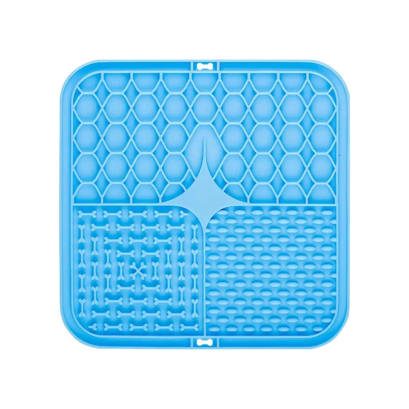 Pet Lick Mat – Silicone Slow Feeder & Bathing Distraction Mat