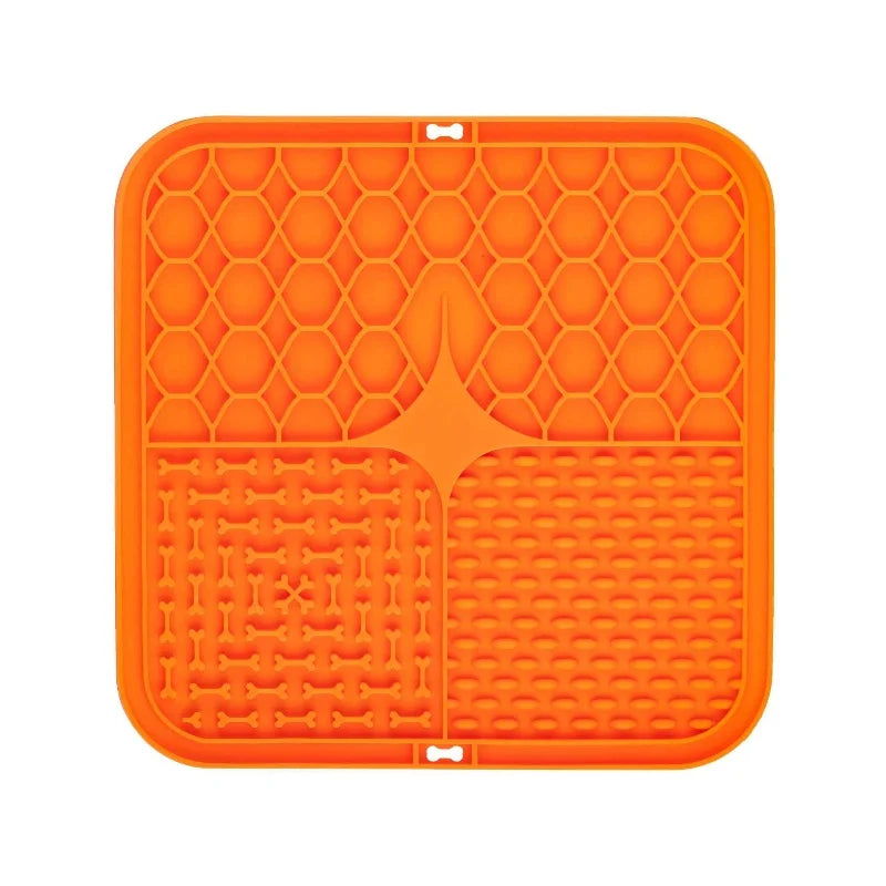 Pet Lick Mat – Silicone Slow Feeder & Bathing Distraction Mat