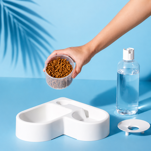 Automatic Pet Water & Food Bowl Dispenser for Cats and Dogs