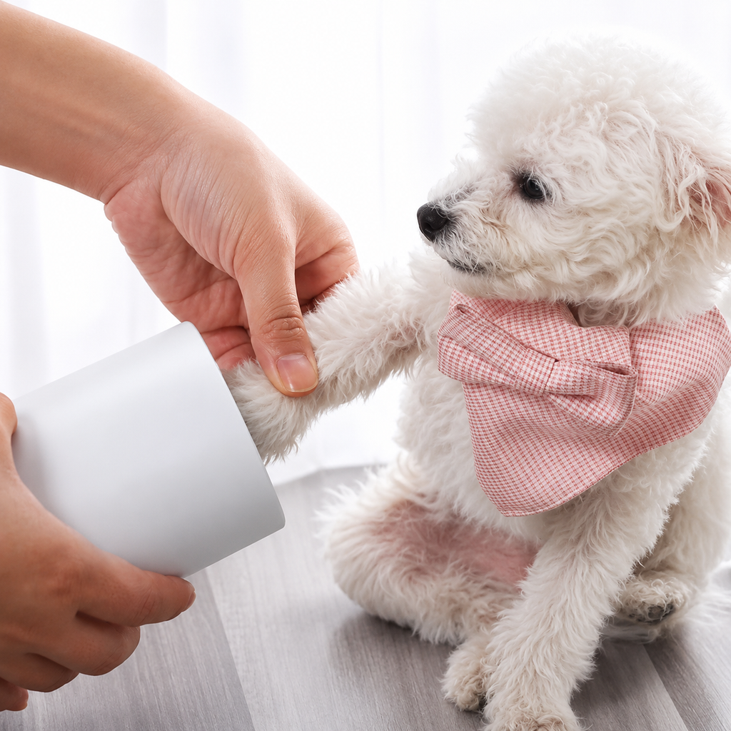 Portable Dog & Cat Paw Cleaner Cup – Soft Silicone Pet Foot Washer