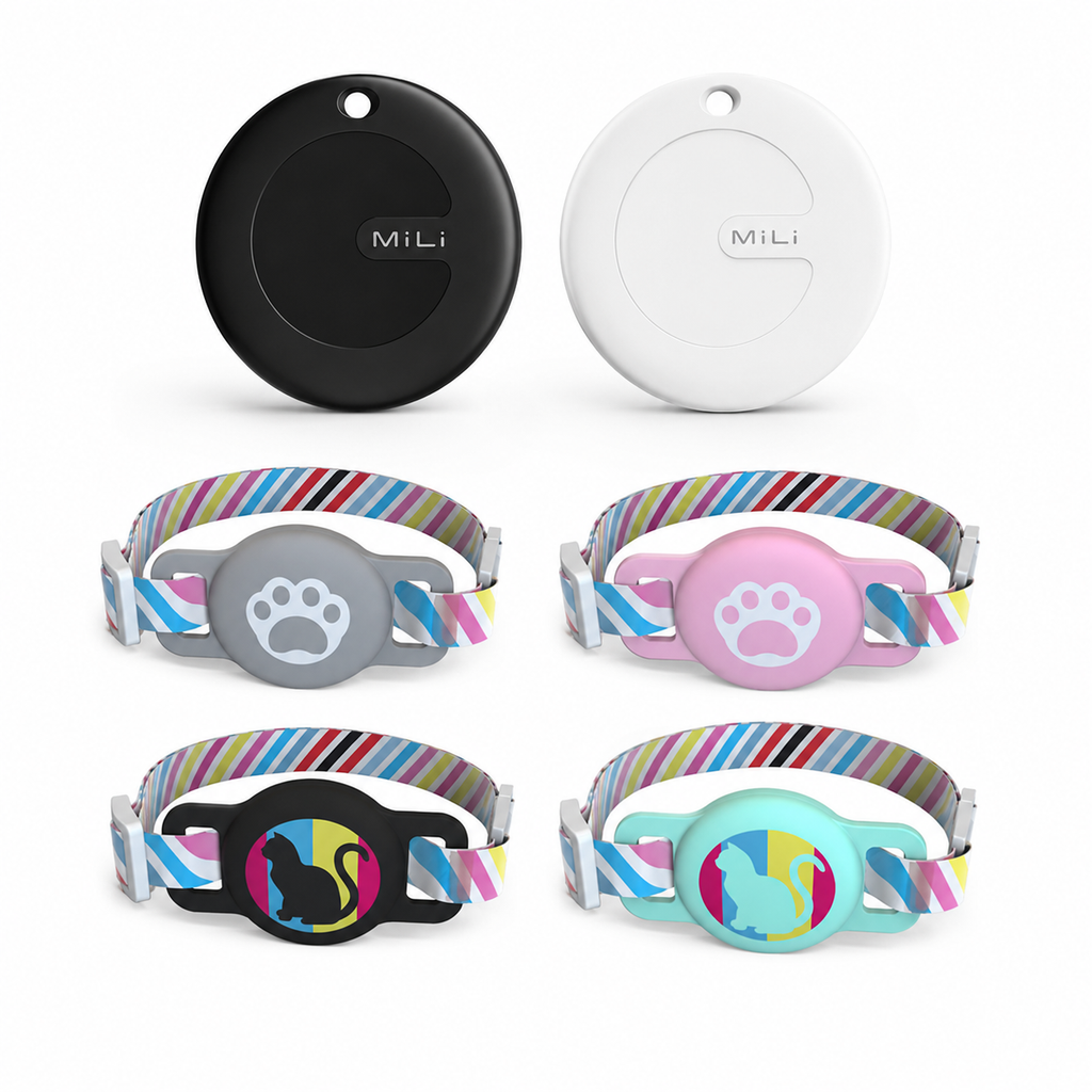 Smart GPS Pet Tracker for Dogs & Cats | Waterproof | Google Find My Device (Android)